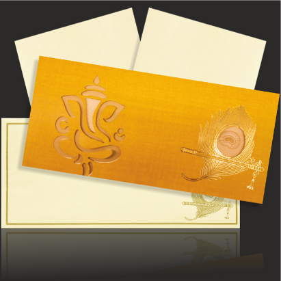 Stylish Hindu Wedding Invitation Card – King of Cards