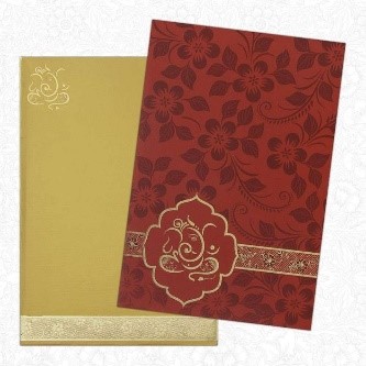 Floral Wedding Invitation Card – King of Cards