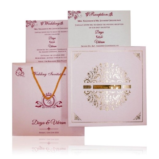 Hindu Wedding Invitation Card Design